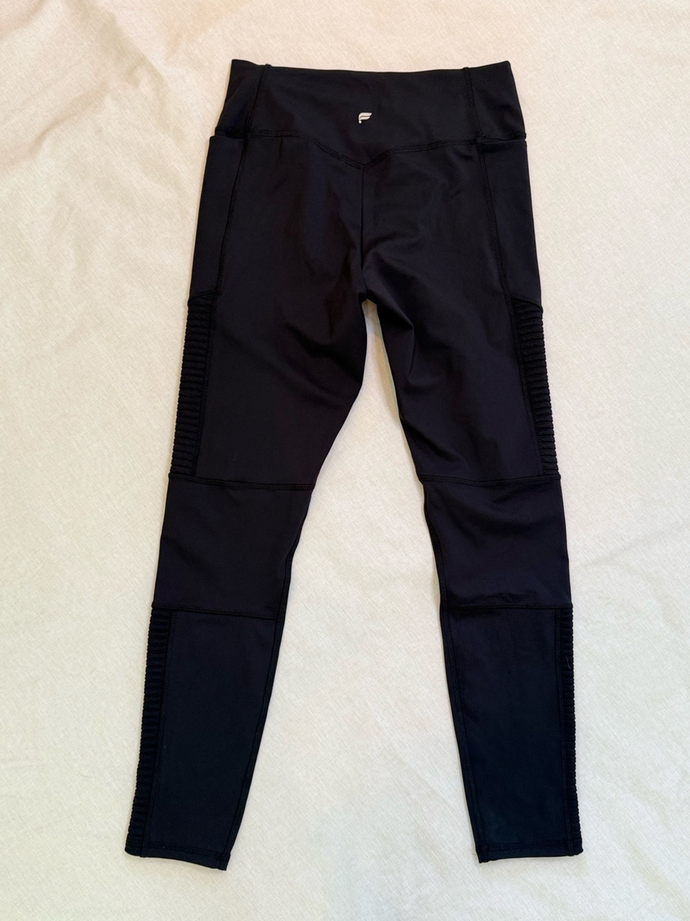 NWT Fabletics High-Waisted Motion 365 Black Leggings Size Large